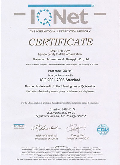 9001 management certification
